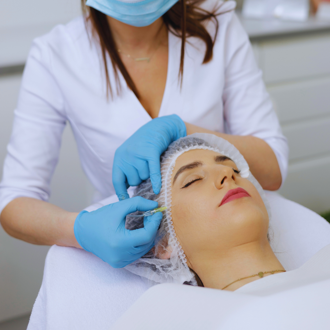 Procedimiento de carboxiterapia facial