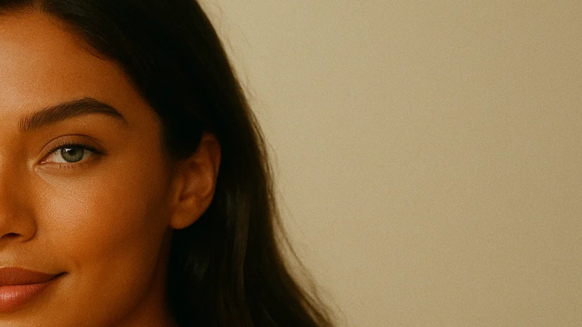 Detalle de la mirada como recurso visual